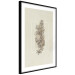 Wall Poster Field Sketch - plant with flowers on a light beige background in a retro motif 125730 additionalThumb 13