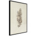 Wall Poster Field Sketch - plant with flowers on a light beige background in a retro motif 125730 additionalThumb 12