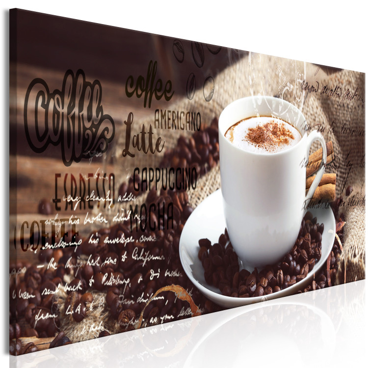 Canvas Print Aromatic Composition (1-part) narrow - first variant - drink 129130 additionalImage 2