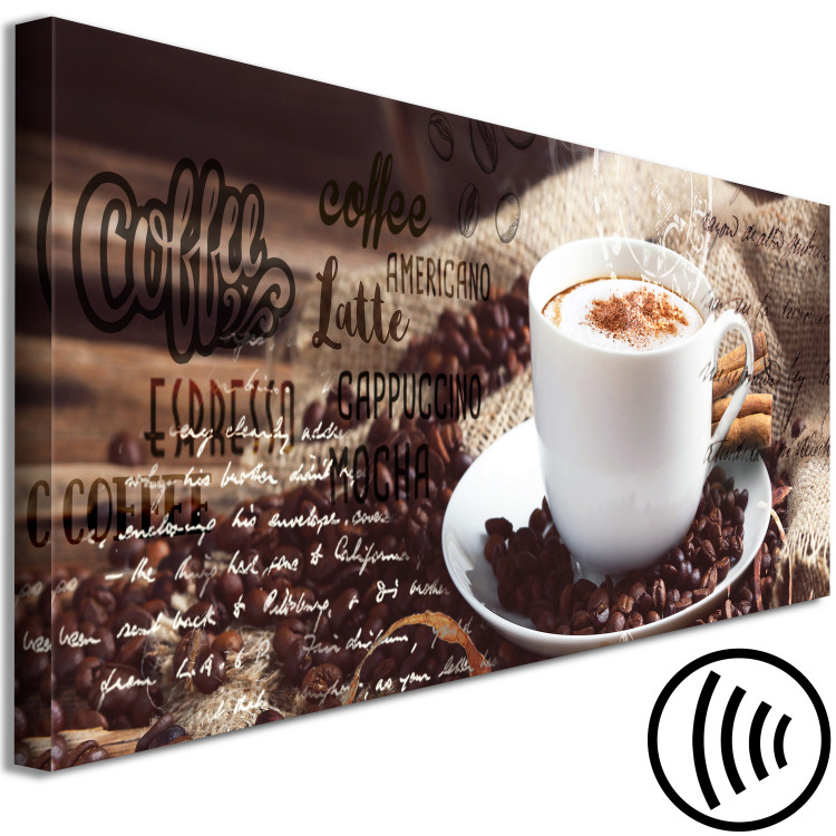 Canvas Print Aromatic Composition (1-part) narrow - first variant - drink 129130 additionalImage 6