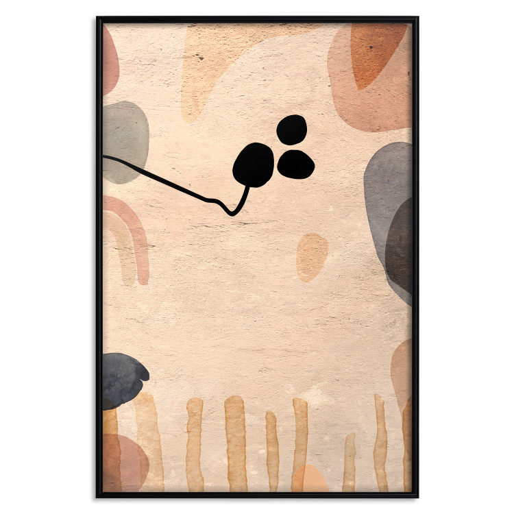 Wall Poster Fruity Autumn - abstract texture with shapes resembling fruits 129830 additionalImage 18