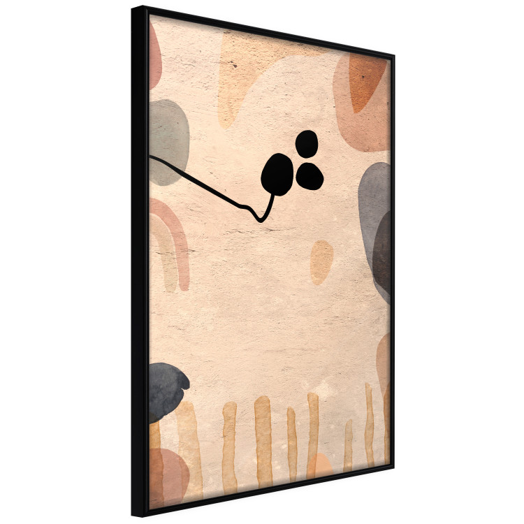 Wall Poster Fruity Autumn - abstract texture with shapes resembling fruits 129830 additionalImage 13