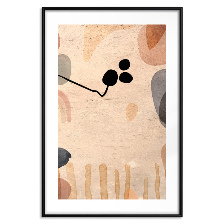 Wall Poster Fruity Autumn - abstract texture with shapes resembling fruits 129830 additionalImage 15
