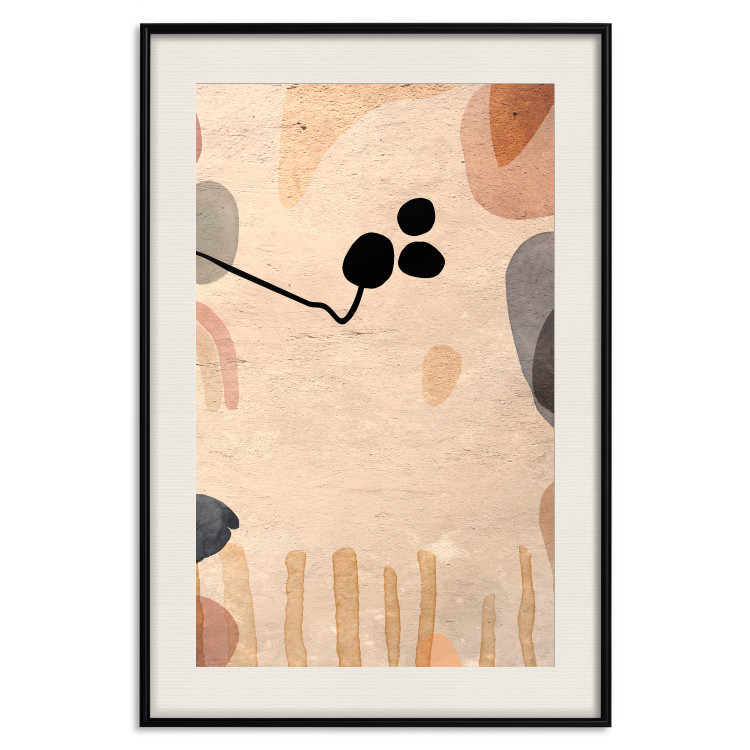 Wall Poster Fruity Autumn - abstract texture with shapes resembling fruits 129830 additionalImage 19