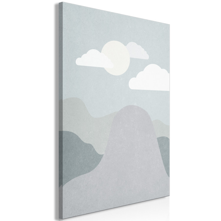 Canvas Art Print Mountain Adventure (1 Part) Vertical 130530 additionalImage 2