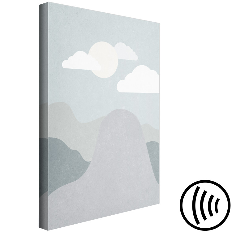 Canvas Art Print Mountain Adventure (1 Part) Vertical 130530 additionalImage 6