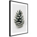 Wall Poster Open Nature - composition of a forest cone on a solid gray background 130730 additionalThumb 8
