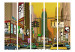 Folding Screen New York - Bustling City II - comic-style abstraction 133730 additionalThumb 3
