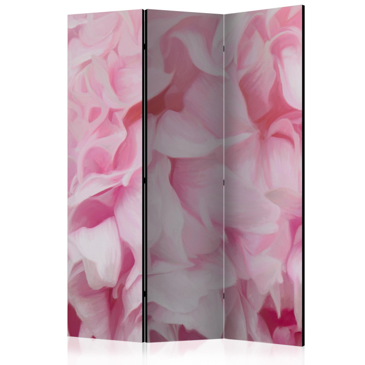 Room Divider Screen Azalea (Pink) - velvety composition of pink flower petals 133930