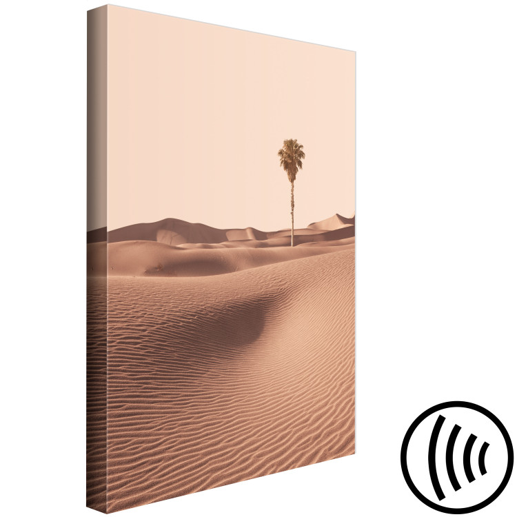 Canvas Print Desert Vegetation (1-piece) Vertical - Arab desert in Morocco 134730 additionalImage 6