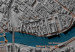 Wall Poster London Layout - composition of a gray city map shown from bird's-eye view 134830 additionalThumb 9