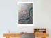 Wall Poster London Layout - composition of a gray city map shown from bird's-eye view 134830 additionalThumb 2