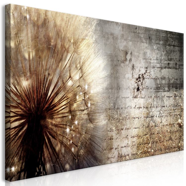 Large canvas print Dandelion on Concrete II [Large Format] 137630 additionalImage 2