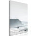 Canvas Waiting for Waves (1-piece) Vertical - seascape landscape 137830 additionalThumb 2