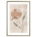 Poster Autumn Sunrise - autumnal plant composition on a beige background 138130 additionalThumb 2