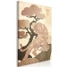 Canvas Asian King (1-piece) Vertical - wild cat among trees and clouds 142430 additionalThumb 2