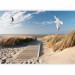 Wall Mural Summer landscape - landscape with birds on a background of calm sea and beach 143830 additionalThumb 1