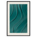Poster Dark Green Abstraction - Clear Structure of Matter and Forms 149730 additionalThumb 26