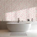 Wallpaper Pink Pattern - Rows of Pink Flamingos With Eyes Closed 150030 additionalThumb 10
