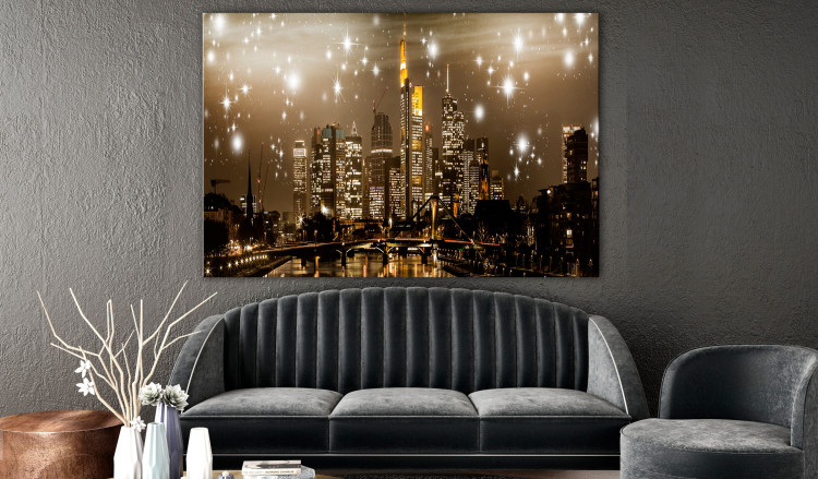 Large canvas print Lights over the city [Large Format] 150730 additionalImage 5