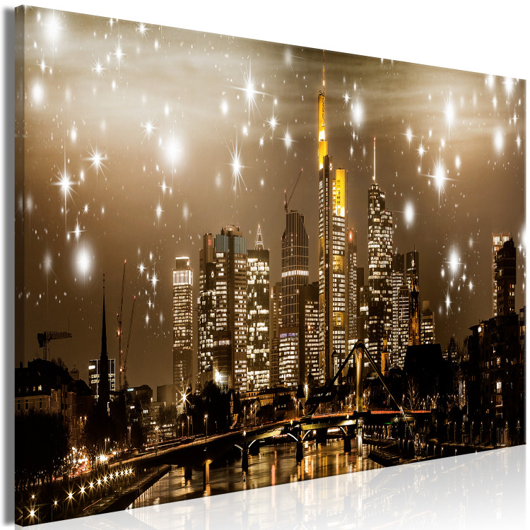 Large canvas print Lights over the city [Large Format] 150730 additionalImage 2