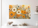 Wall Poster Orange Composition - Flowers in a Meadow in the Style of Klimt’s Paintings 151130 additionalThumb 17