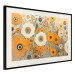 Wall Poster Orange Composition - Flowers in a Meadow in the Style of Klimt’s Paintings 151130 additionalThumb 13