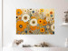 Wall Poster Orange Composition - Flowers in a Meadow in the Style of Klimt’s Paintings 151130 additionalThumb 7