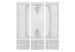 Room Divider Palace Wall - White Background With Delicate Ornaments [Room Dividers] 152030 additionalThumb 7