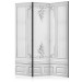 Room Divider Palace Wall - White Background With Delicate Ornaments [Room Dividers] 152030