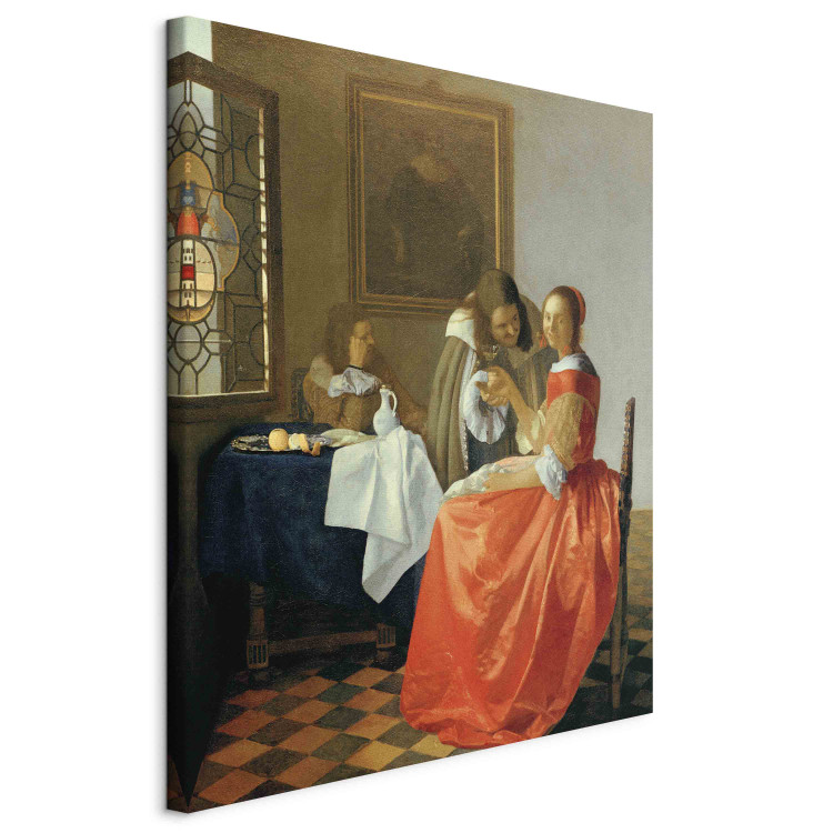 Reproduction Painting The girl with the wine glass 154730 additionalImage 2