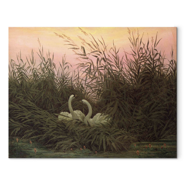 Reproduction Painting Swans in the Reeds 155930