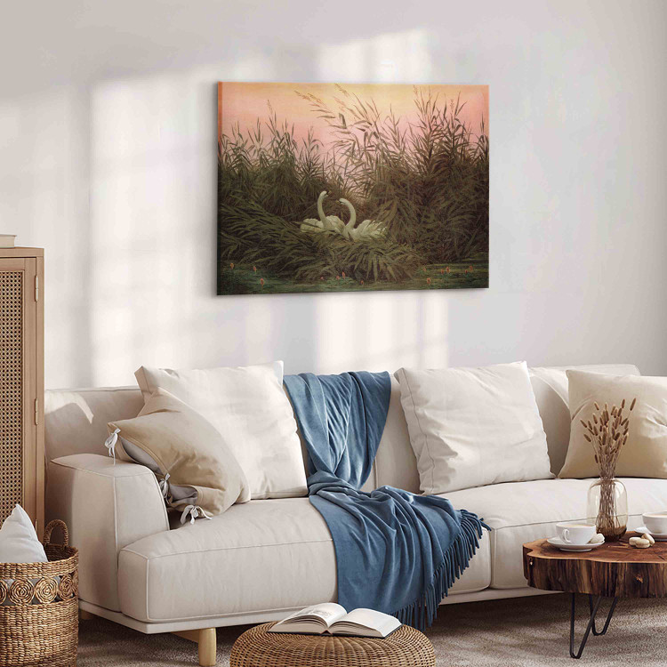 Reproduction Painting Swans in the Reeds 155930 additionalImage 5