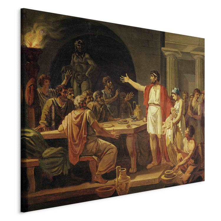 Reproduction Painting Study for Lycurgus Showing the Ancients of Sparta their King 156330 additionalImage 2