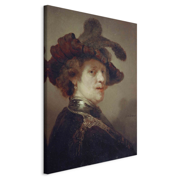 Art Reproduction Selfportrait with plumed hat 156630 additionalImage 2