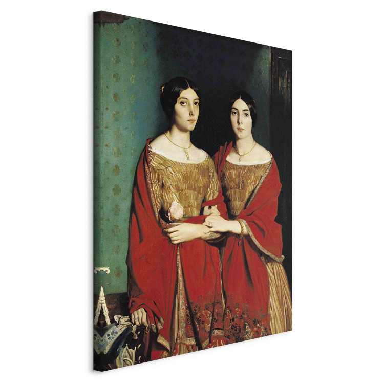 Art Reproduction The Two Sisters, or Mesdemoiselles Chasseriau: Marie-Antoinette-Adele 158530 additionalImage 2