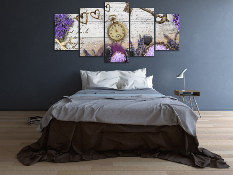 Canvas Art Print Heather composition 55630 additionalImage 3
