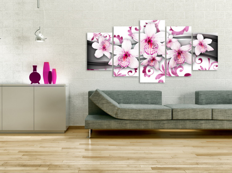 Canvas Print Pleasure of pink 55730 additionalImage 3