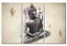 Canvas Art Print Buddha´s figure- view from the top 56230