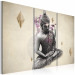 Canvas Art Print Buddha´s figure- view from the top 56230 additionalThumb 2