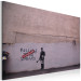 Canvas Art Print Follow your dreams: cancelled (Banksy) 58930 additionalThumb 2