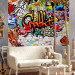 Photo Wallpaper Colorful Graffiti 61930 additionalThumb 5