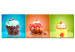 Acrylic print Sweet Muffins [Glass] 92730 additionalThumb 2