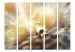 Room Divider Magical Feather II - feather with water drops on warm light background 97430 additionalThumb 3