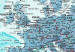 Cork Pinboard World Map: Sky Blue World [Cork Map] 98030 additionalThumb 5
