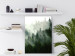Canvas Art Print Coniferous Forest (1 Part) Vertical 114240 additionalThumb 3