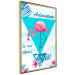 Poster Adventure is out there! - geometric abstraction with a pink bird 114440 additionalThumb 14