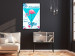Poster Adventure is out there! - geometric abstraction with a pink bird 114440 additionalThumb 3