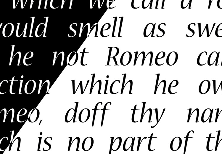 Wall Poster Romeo and Juliet - romantic composition with quotes from Shakespeare's work 114740 additionalImage 8