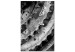 Canvas Metal gears - closeup on monochrome retro machinery 117740